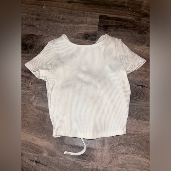 T-shirt with laced back - Picture 3 of 4